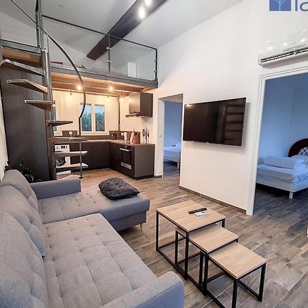 Haut De Villa Vue Mer 3 Pieces Climatise & Wifi 4 A 6 Personnes Pietrosella Exterior foto