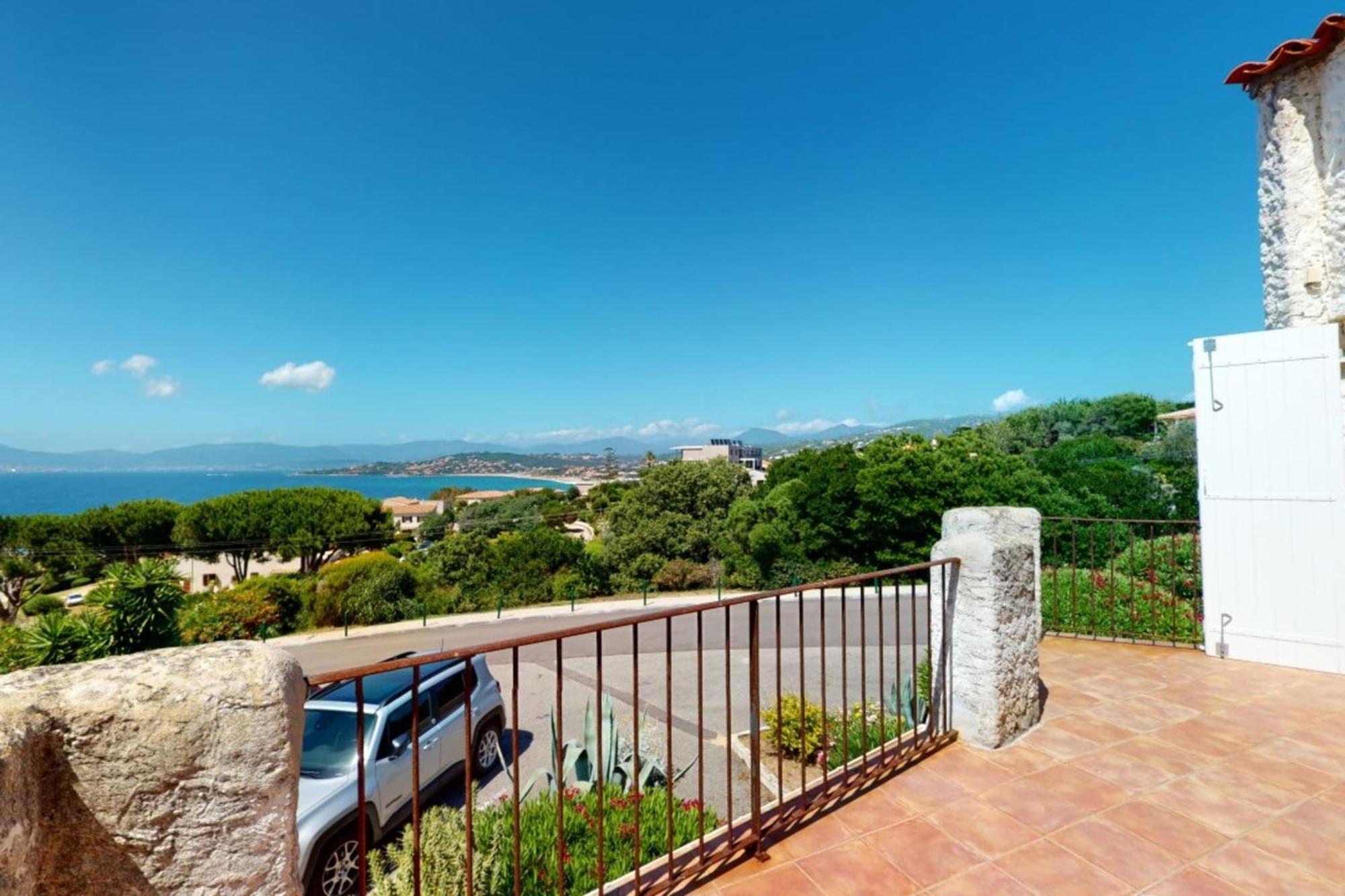 Haut De Villa Vue Mer 3 Pieces Climatise & Wifi 4 A 6 Personnes Pietrosella Exterior foto
